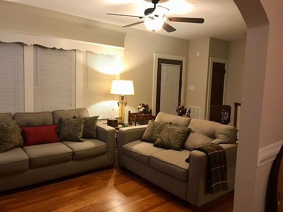 Family room looking to the front door