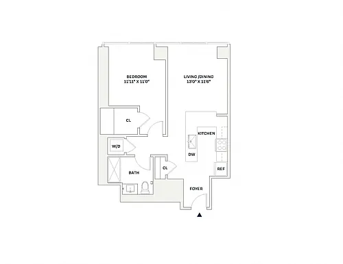 Floor plan A03A