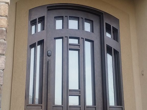 Custom Iron Door System 