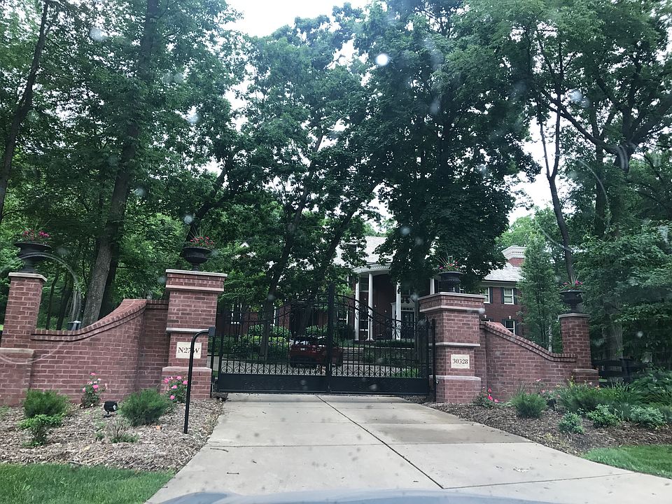 With the front gates