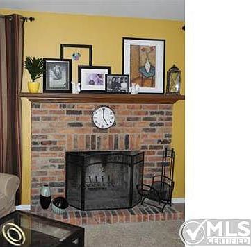 Fireplace in Liv Rm