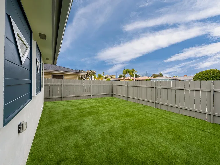 Private courtyard.