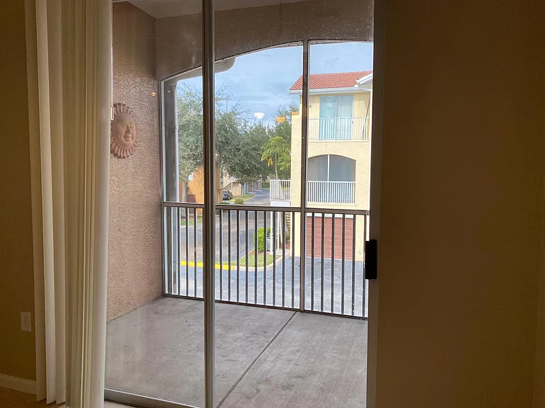 Large balcony