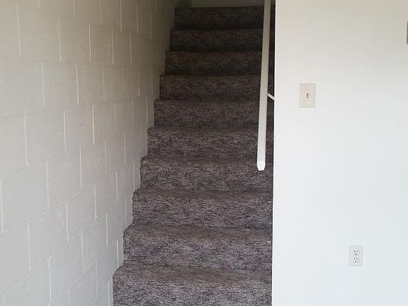 Bed and Bath are up stairs