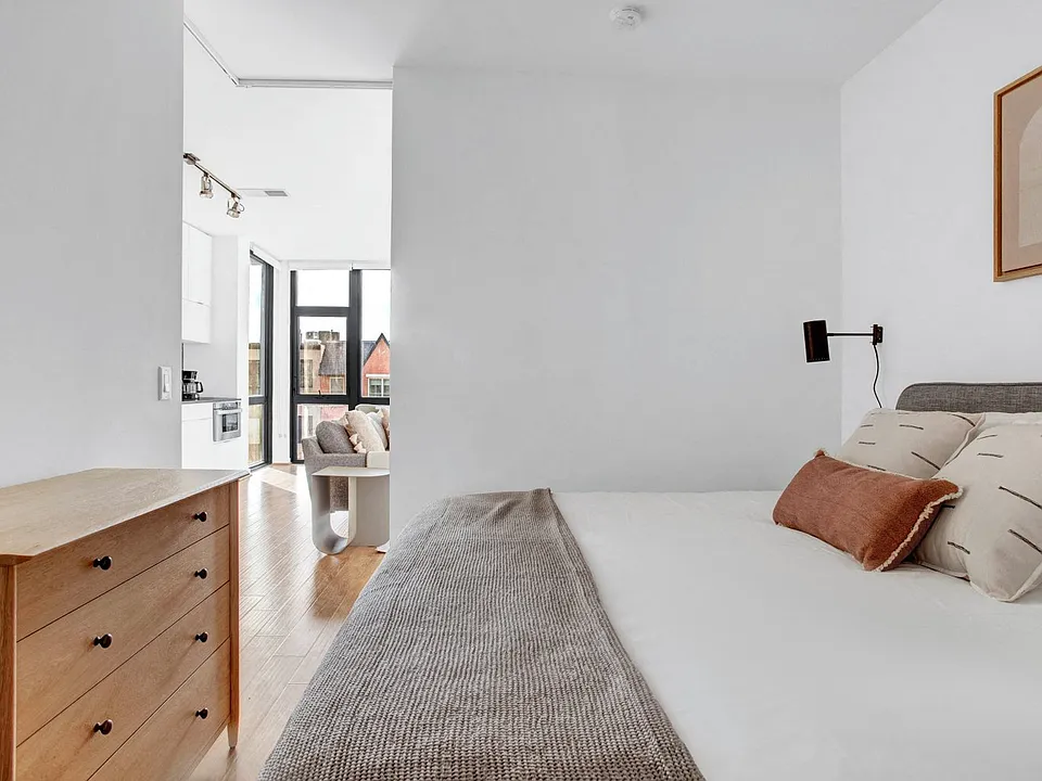 Studio living area (staged)