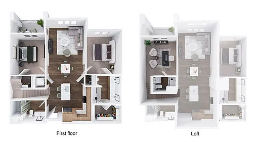 Floor plan B1 Loft