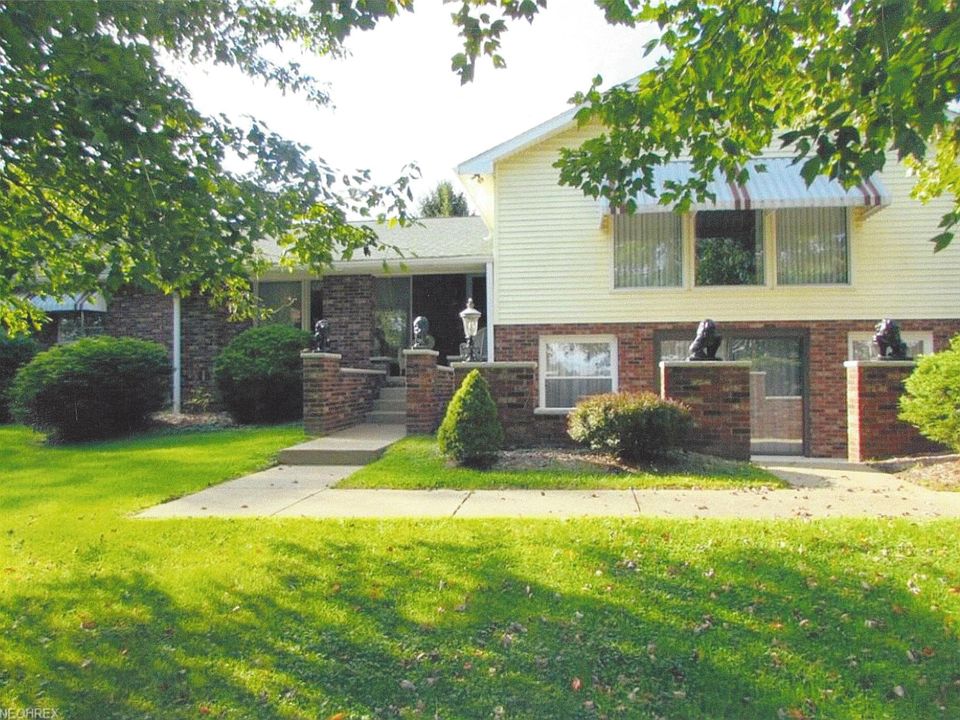 Front porch and patio.