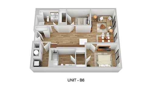 Floor plan B6