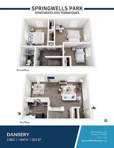 Floor plan 3 BED 1 BATH