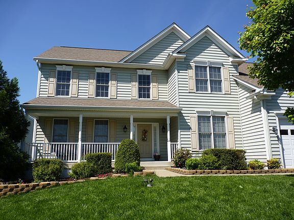 Inviting front porch