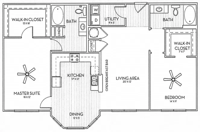 Floor plan Brixton
