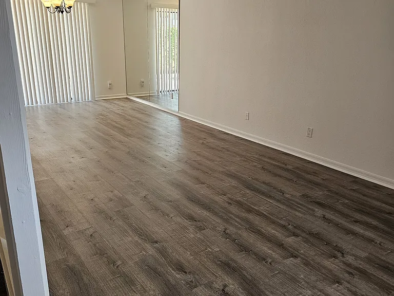 Living into the dining room