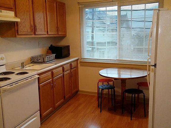 Kitchen is open to the living room.