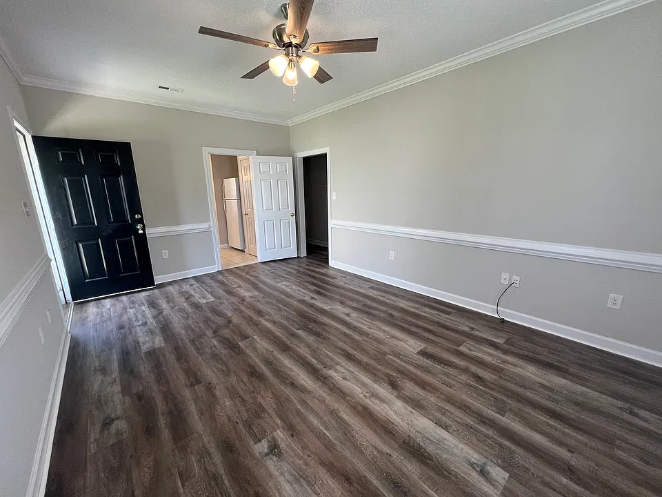 Living Room with LVP Flooring