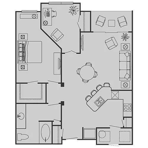 Floor plan A8