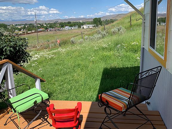 View from eastside porch; Baker City