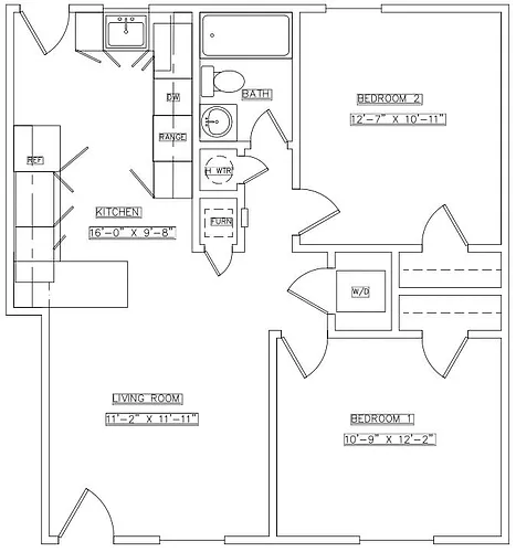 Floor plan Garden