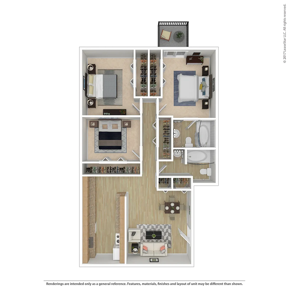 Floor plan 32D