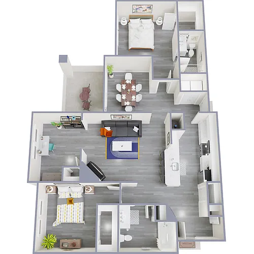 Floor plan B4