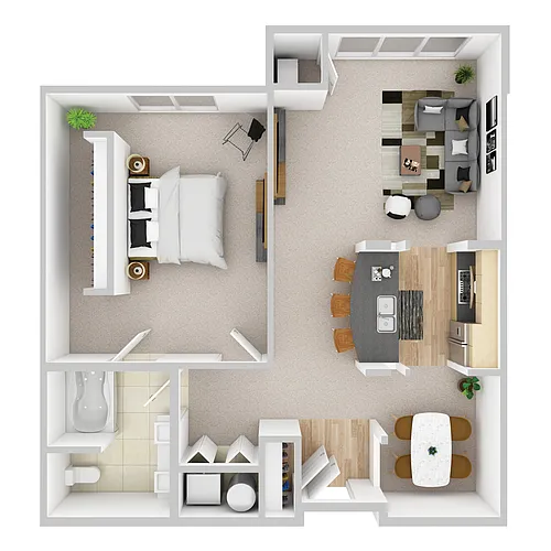 Floor plan Macalester B