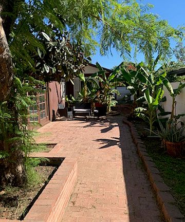 Private patio