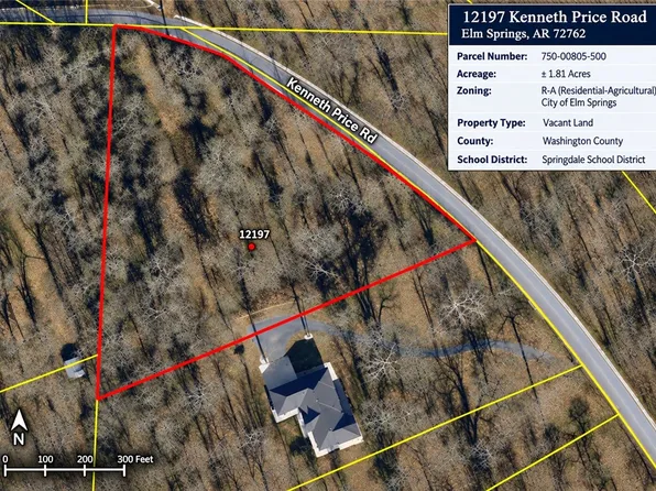 12197 Kenneth Price Rd, Springdale, AR 72762