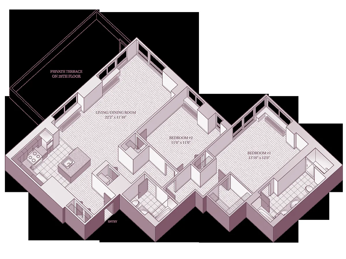 Floor plan B6