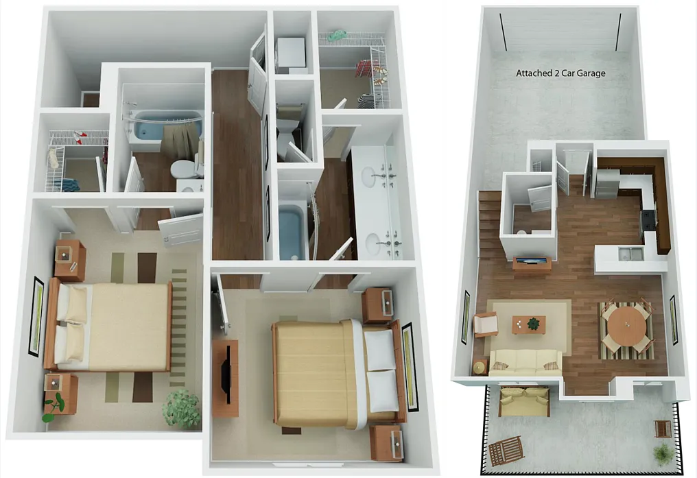 Floor plan Doral