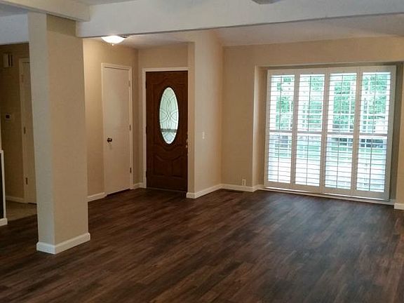 The richness of the new Shaw flooring is enhanced by the open co