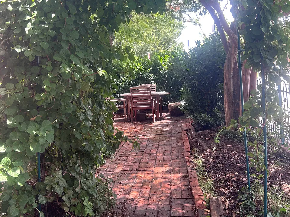 Entrance of garden