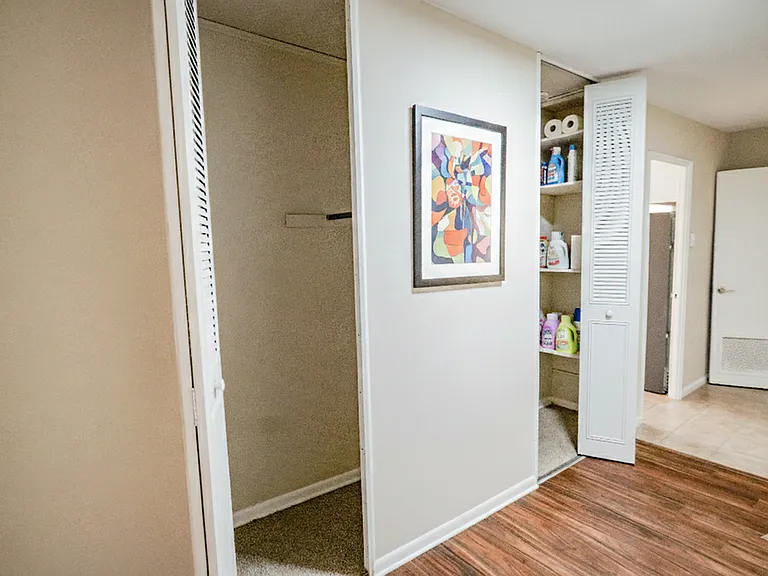 Hall closet Hall closet