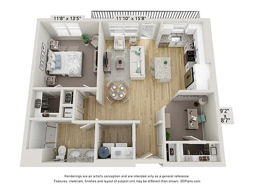 Floor plan A4 - Opal