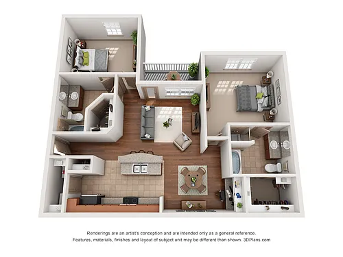 Floor plan The Chesterfield