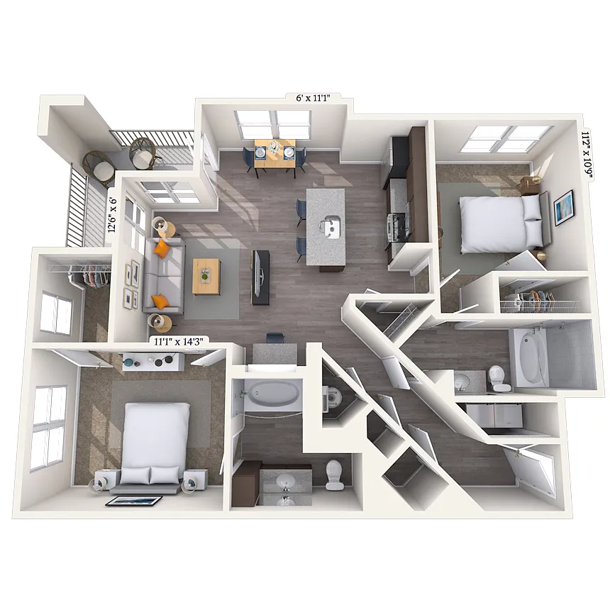 Floor plan Sterling