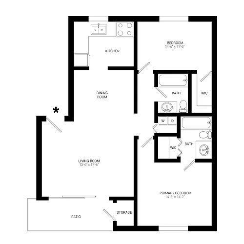 Floor plan The Flagler