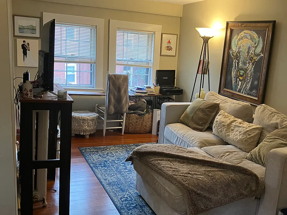 Living room w 2 windows