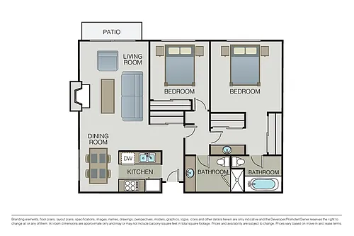 Floor plan Plan 2A
