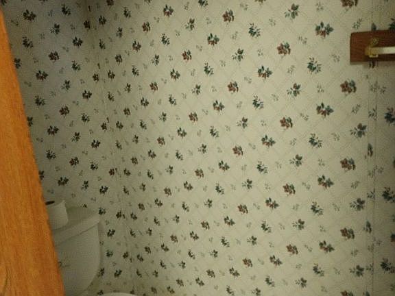 Half bath near laundry