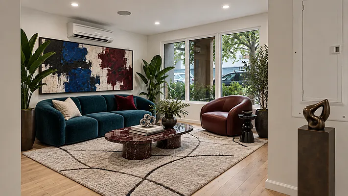 Living room, photo 1