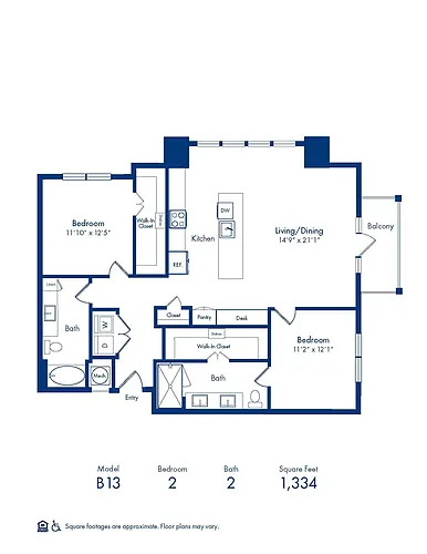 Floor plan B13