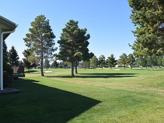 Golf Course View of Back Deck
