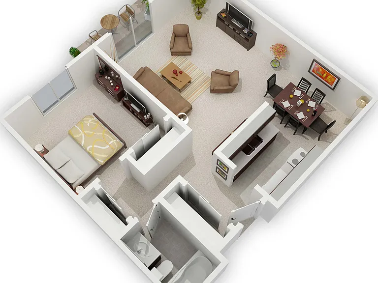 Country Bluff Apartments — Photo 41