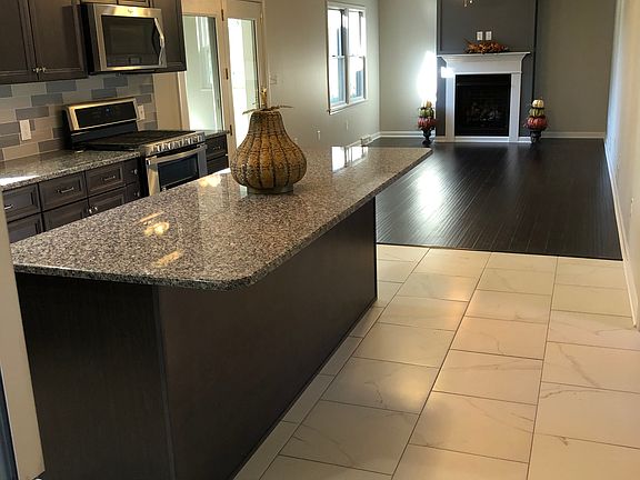 Open Family Room and Kitchen