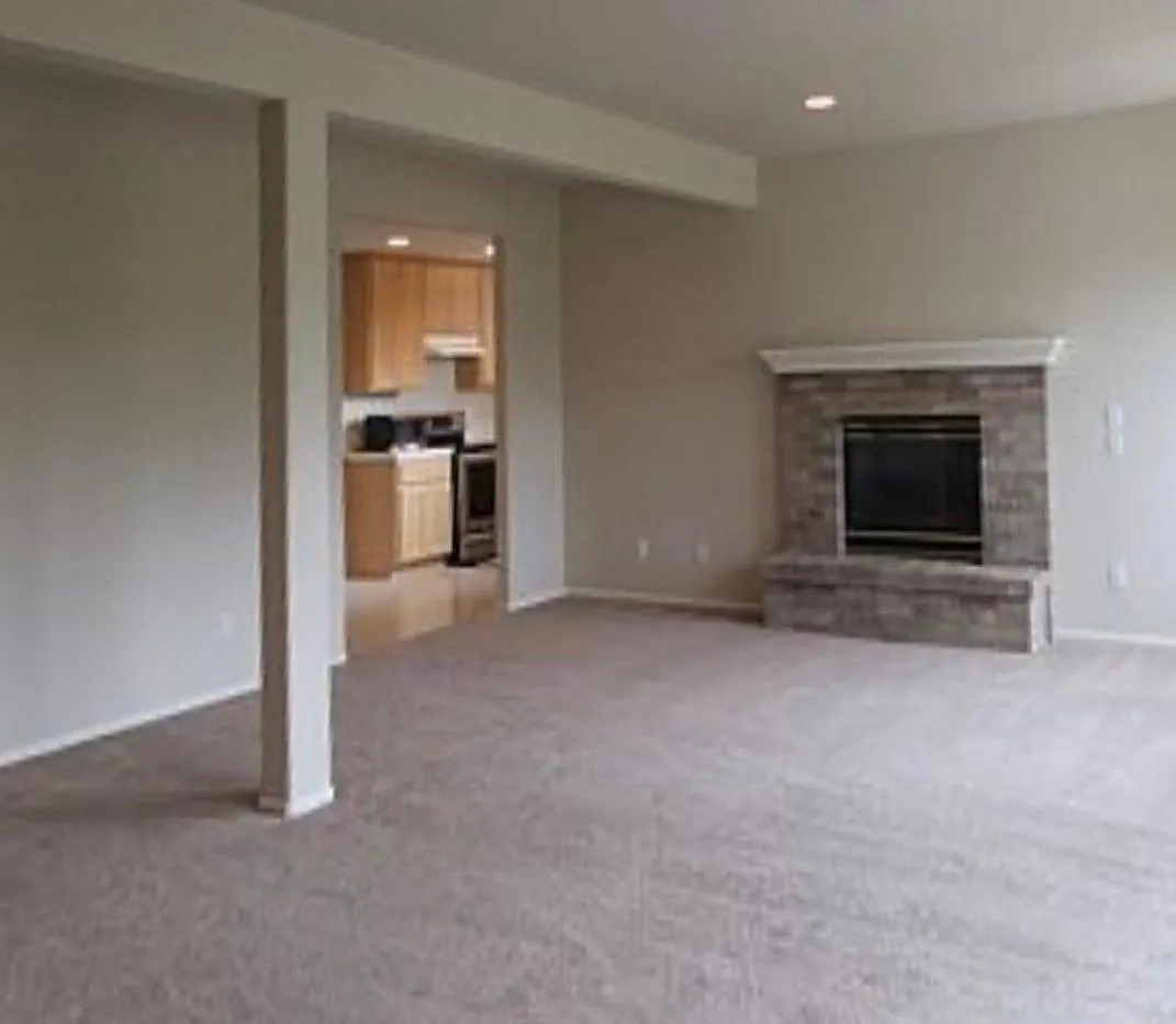Main living room with attached kitchen - 12th Ave W