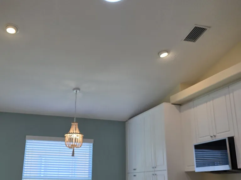 Kitchen with Solar tube and High Hats
