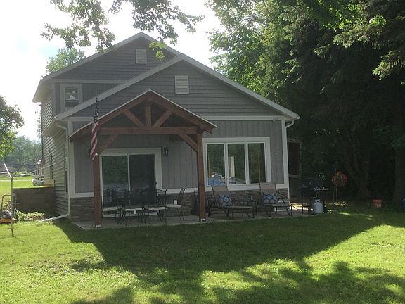 Custom timber frame porch