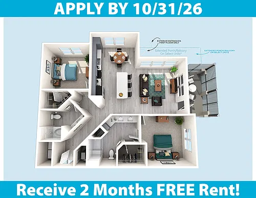 Floor plan Lifestyle Thirteen