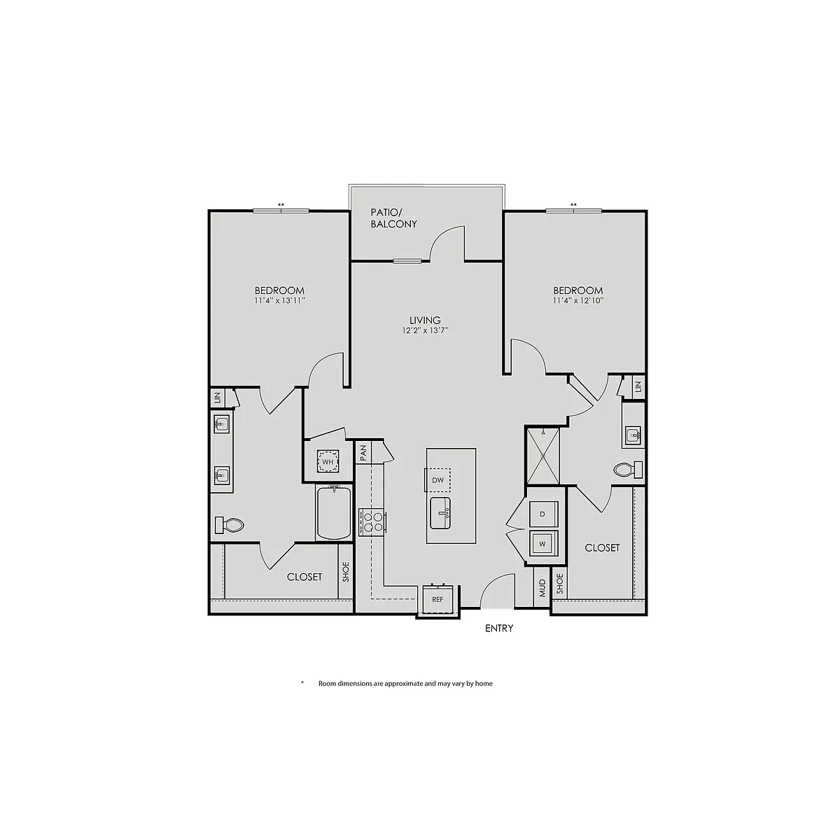 Floor plan B1