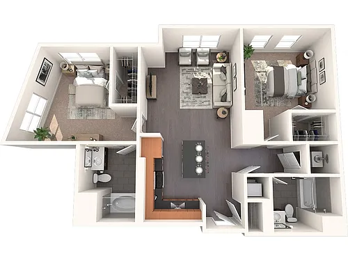 Floor plan B6