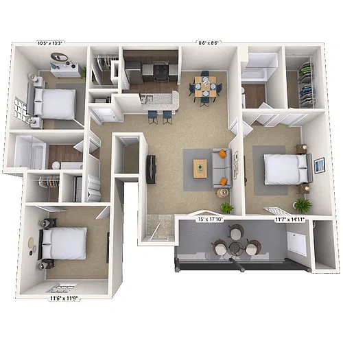 Floor plan Huntington